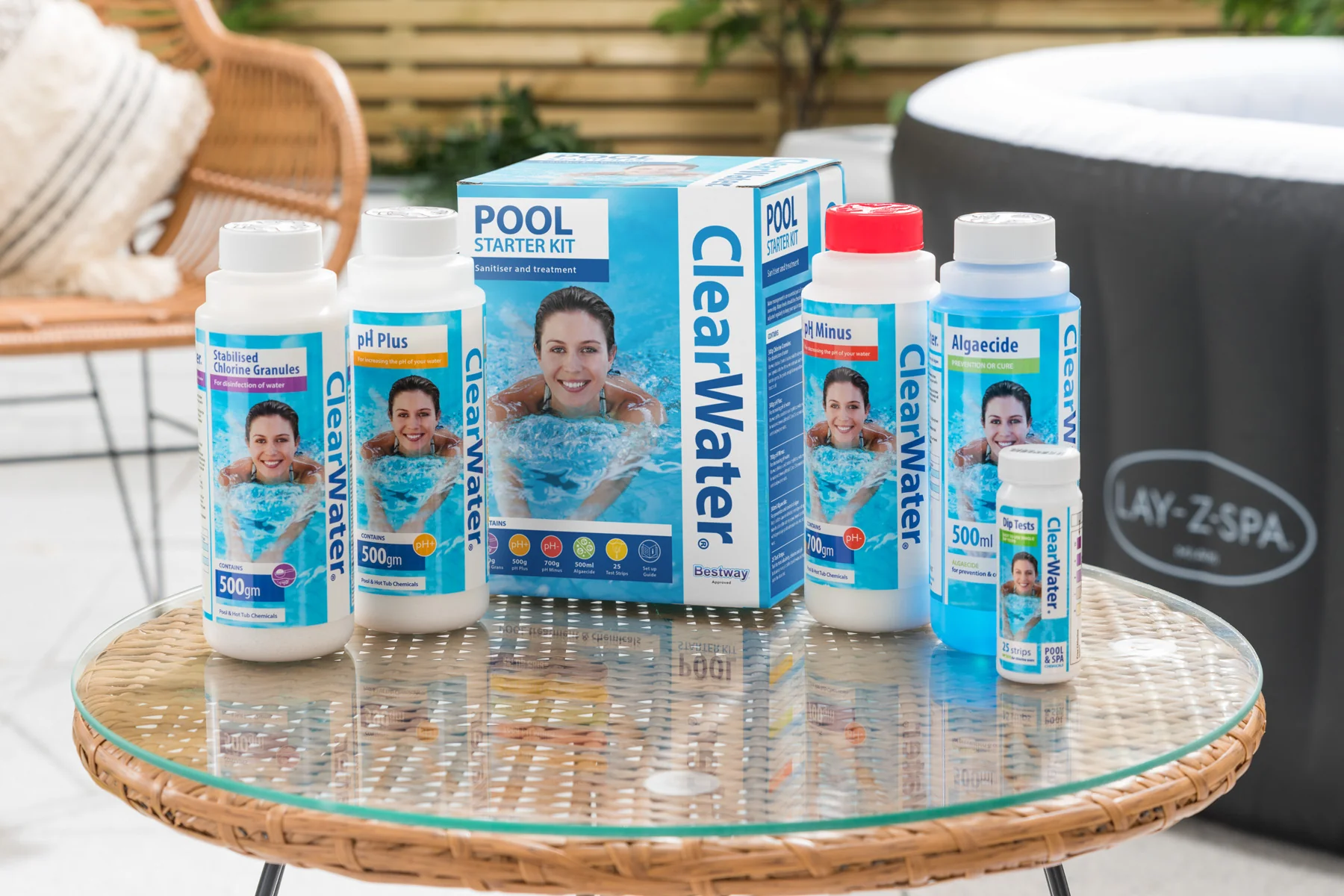 Pool Chemical Starter Kit 3 Pool Chemical Starter Kit