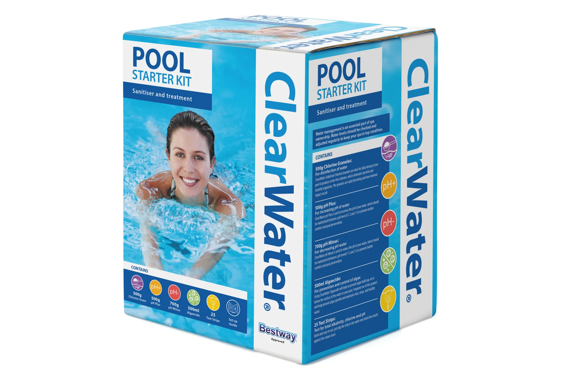 Pool Chemical Starter Kit 5 Pool Chemical Starter Kit
