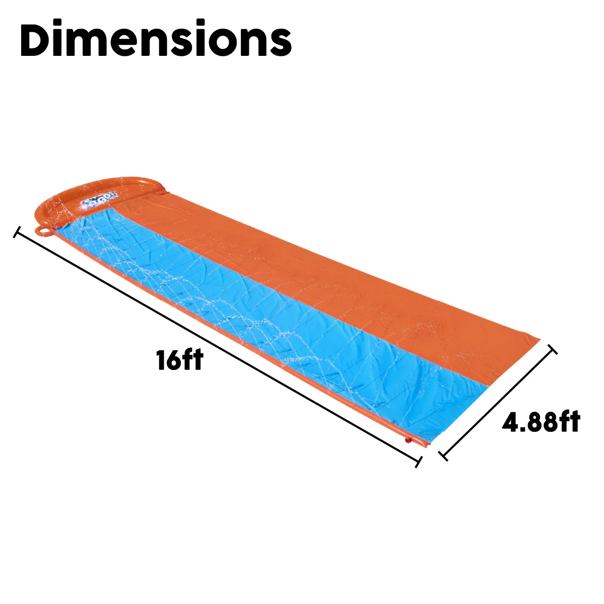 H2OGO! Double Slip and Slide, with Sprinklers 8 H2OGO! Double Slip and Slide, with Sprinklers