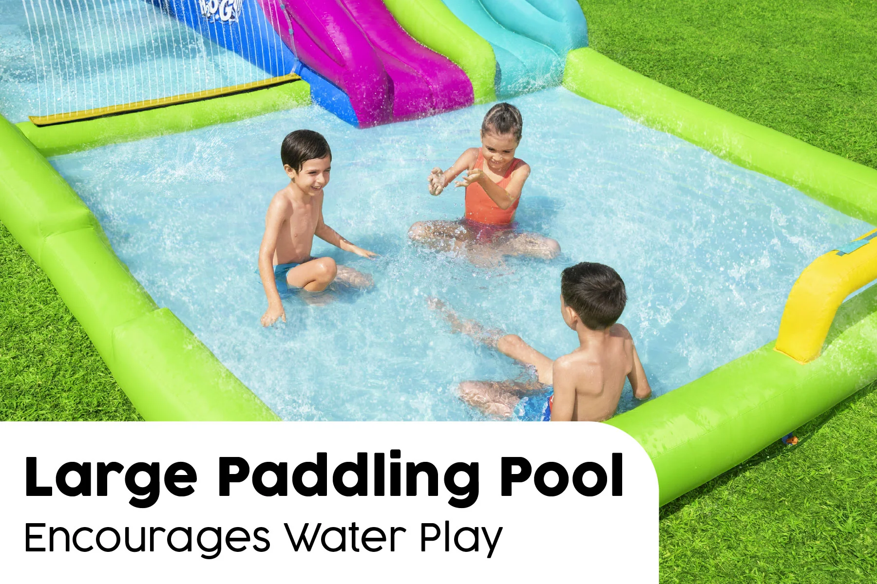 H2OGO! Splash Course Mega Inflatable Water Park 5 H2OGO! Splash Course Mega Inflatable Water Park