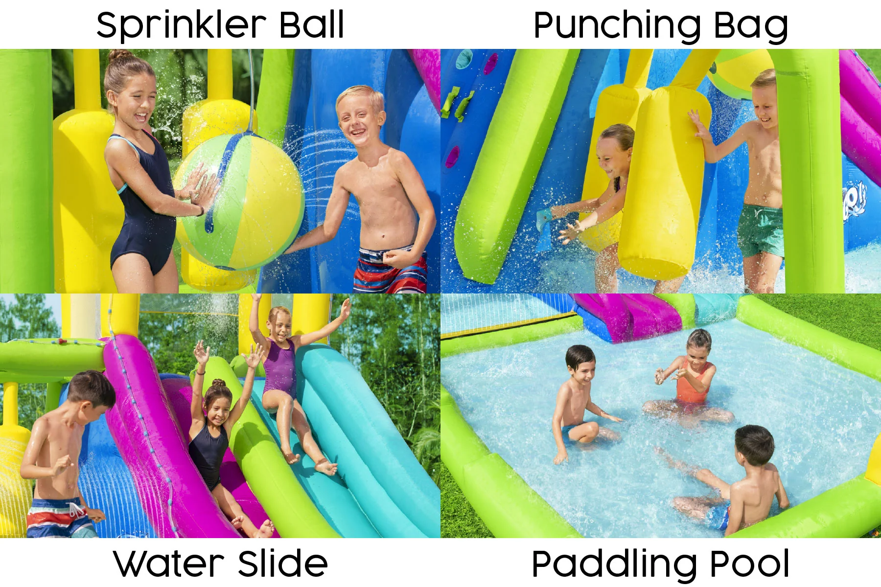 H2OGO! Splash Course Mega Inflatable Water Park 7 H2OGO! Splash Course Mega Inflatable Water Park