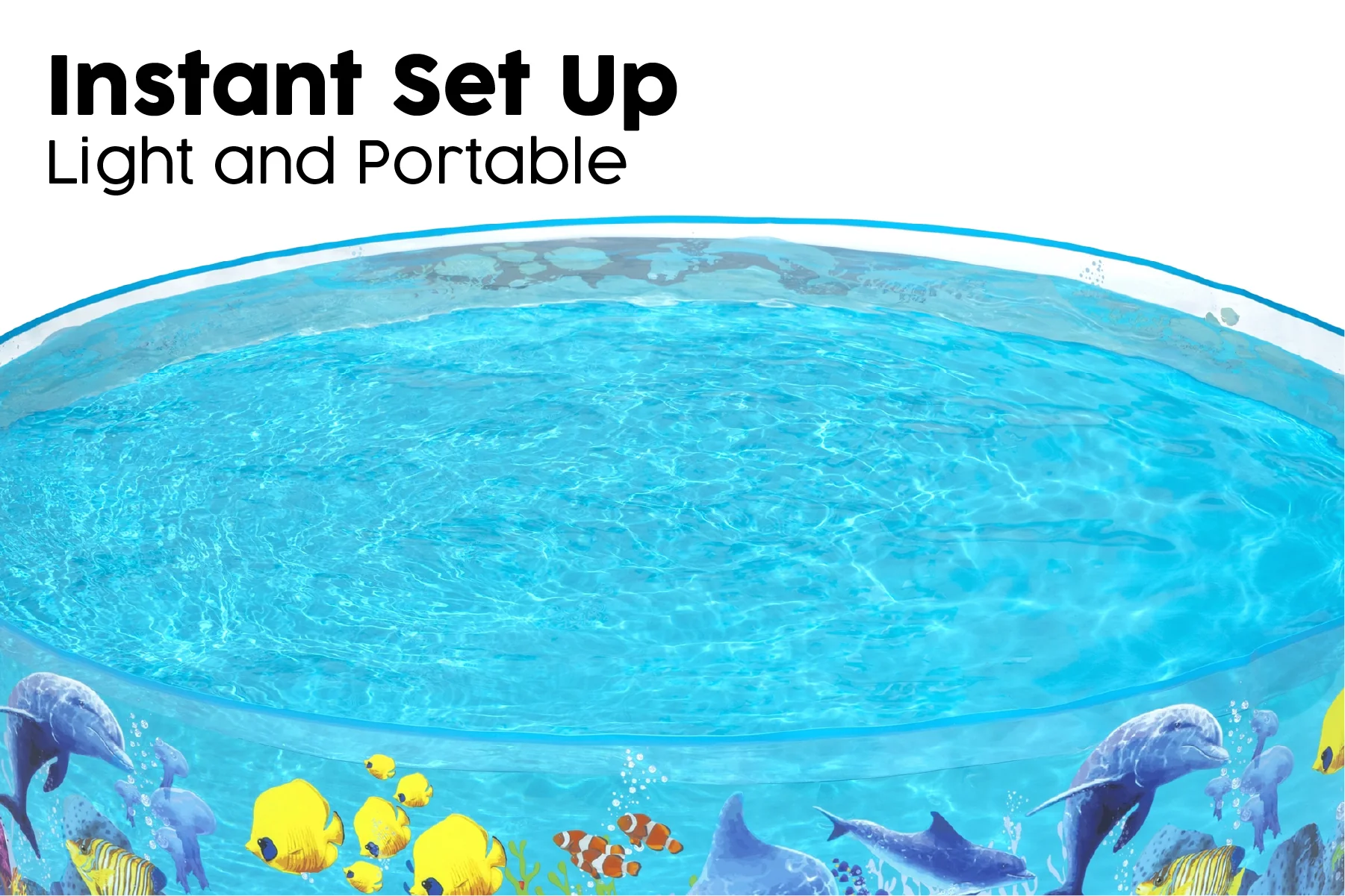 Sea Animals Themed Kids Inflatable Paddling Pool 6 Sea Animals Themed Kids Inflatable Paddling Pool