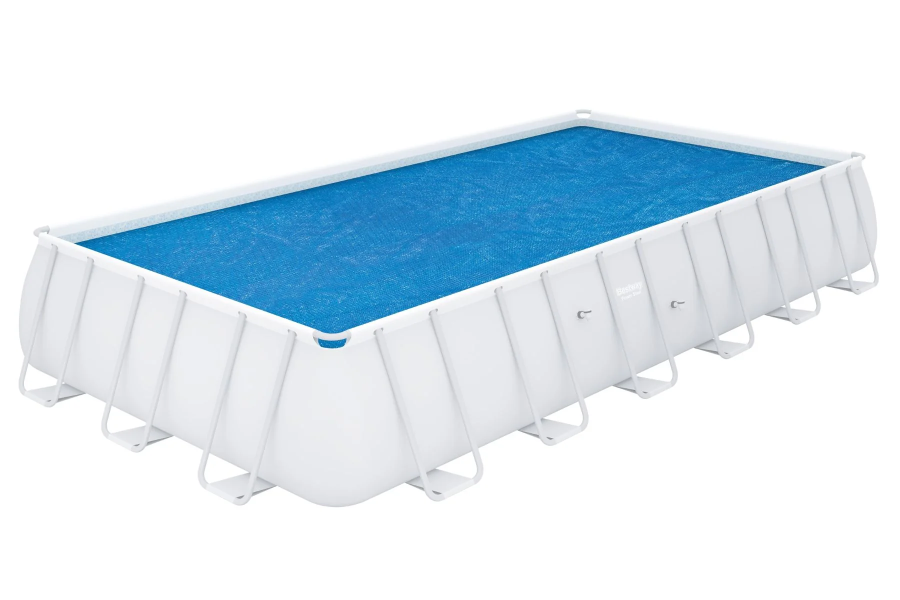 24ft Solar Pool Cover for Power Steel Above Ground Pools