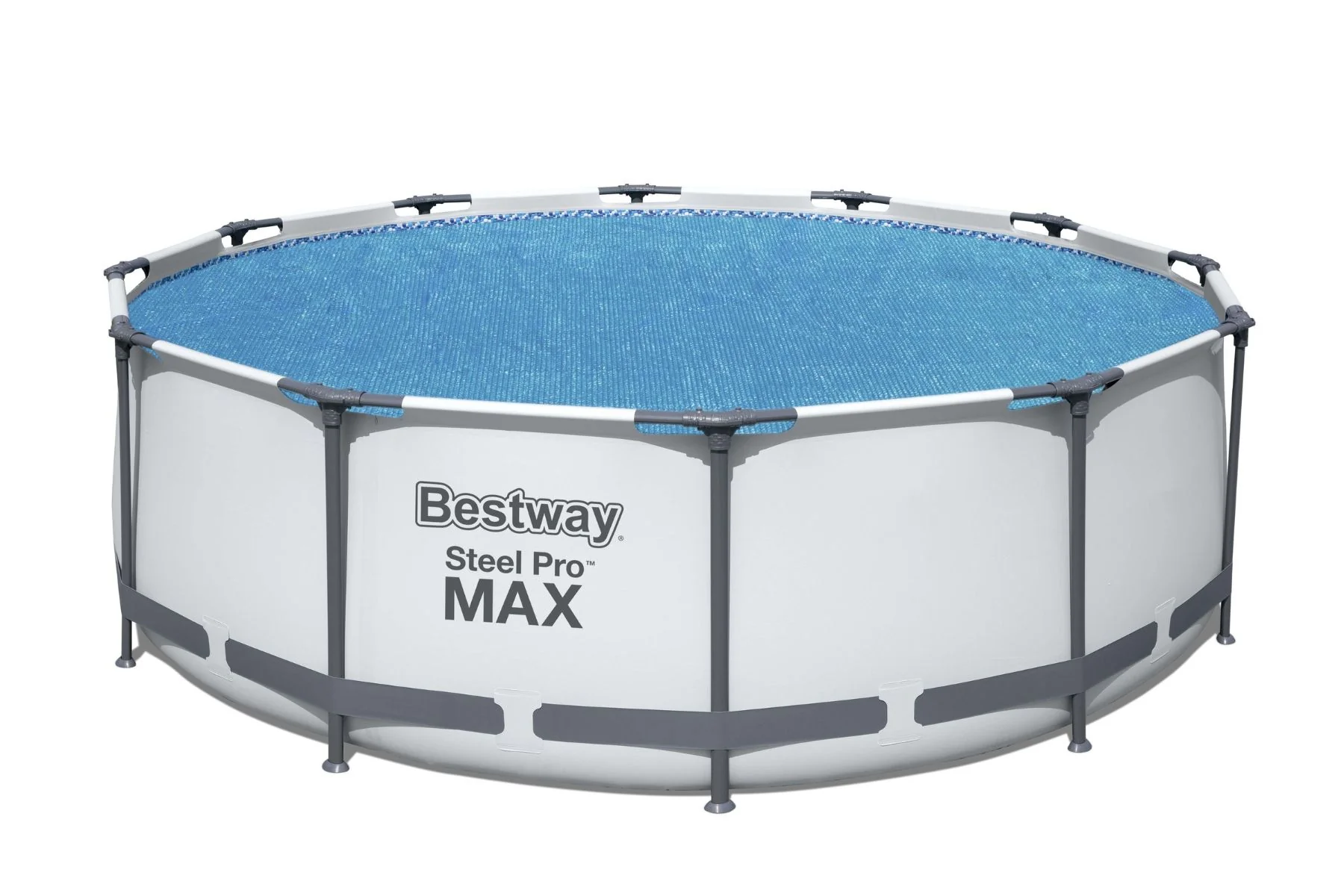 12ft Solar Pool Cover for Steel Pro Max Above Ground Pool