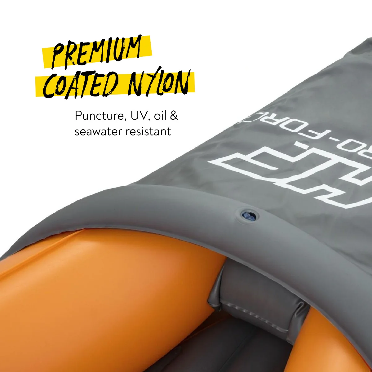 Hydro-Force 3 Person Inflatable Kayak Set - Rapid - Outlet 7 Hydro-Force 3 Person Inflatable Kayak Set - Rapid
