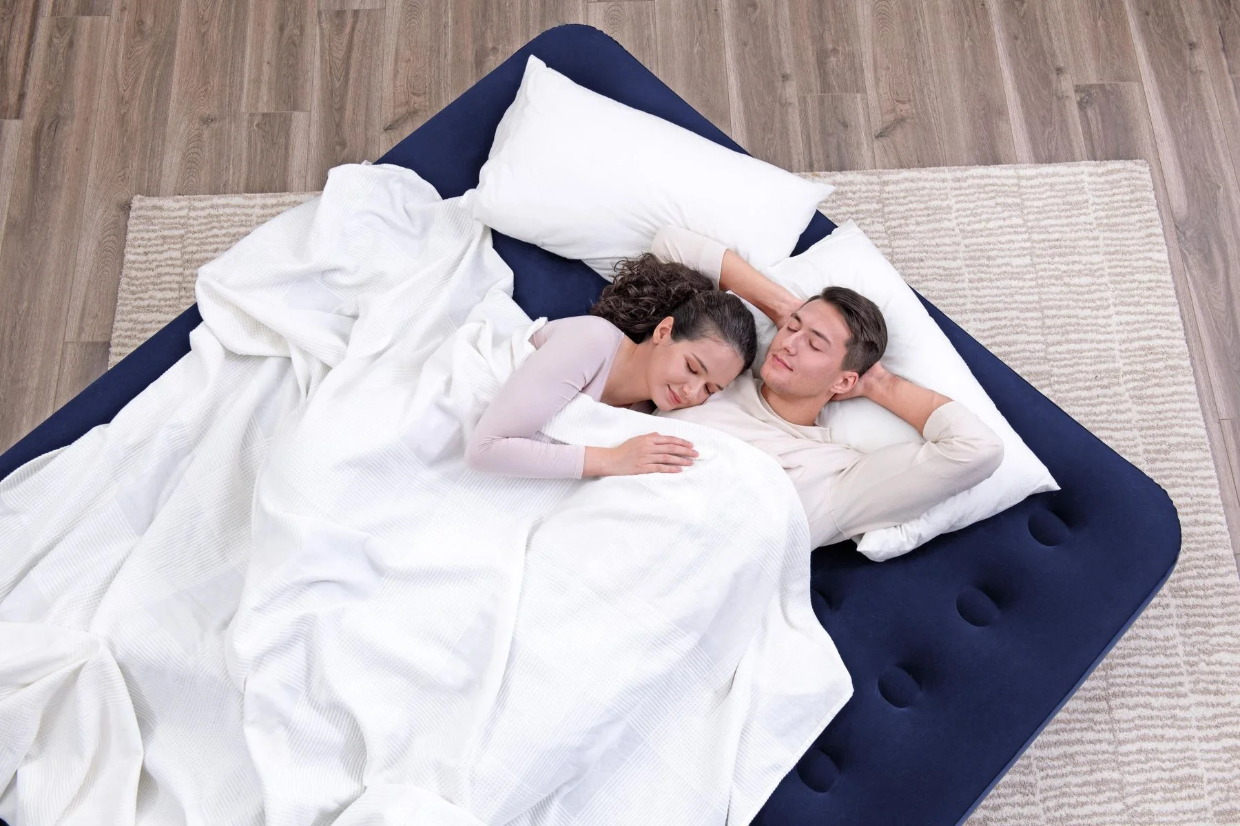 King Flocked Airbed Inflatable Air Mattress 4 King Flocked Airbed Inflatable Air Mattress