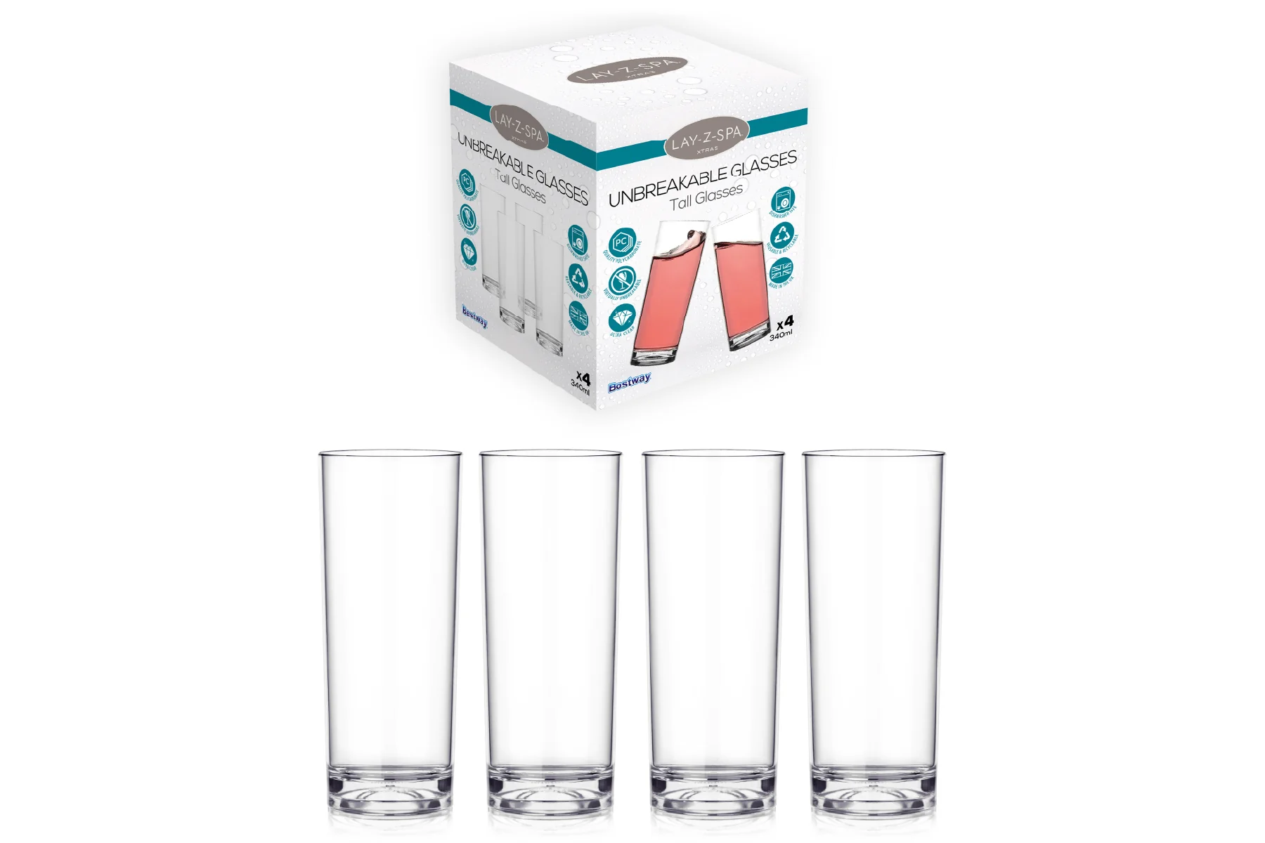 Hot Tub Tumbler Glasses