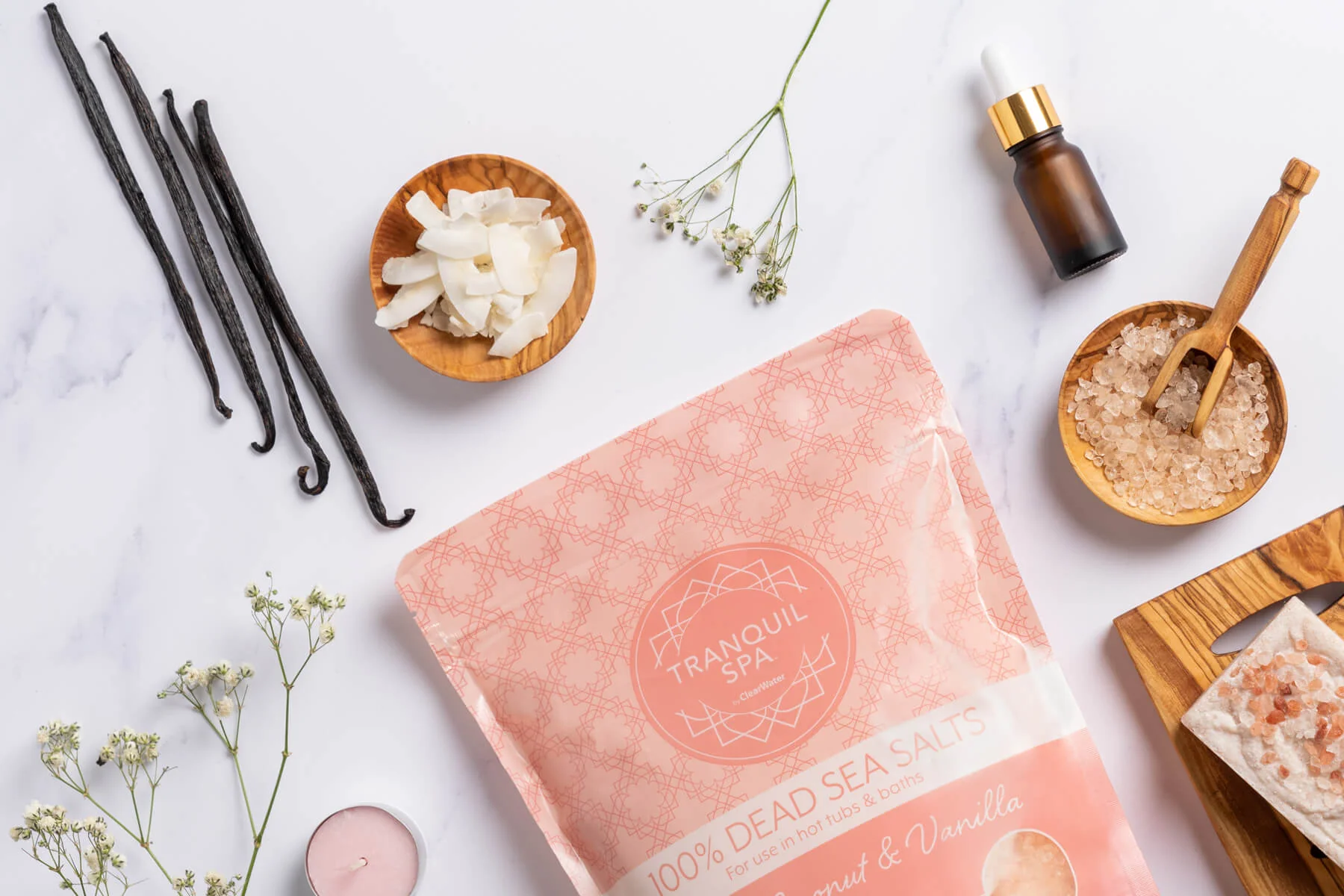 Tranquil Spa Dead Sea Salts Collection 6 Tranquil Spa Dead Sea Salts Collection