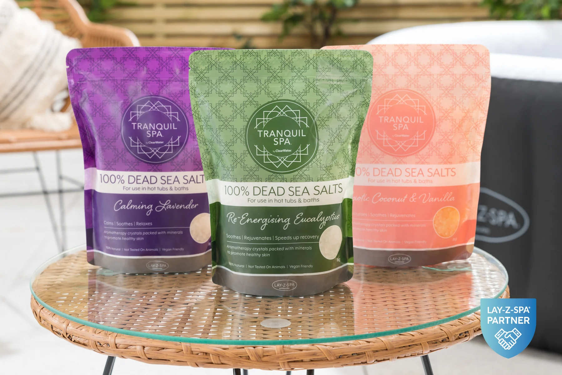 Tranquil Spa Dead Sea Salts Collection 7 Tranquil Spa Dead Sea Salts Collection